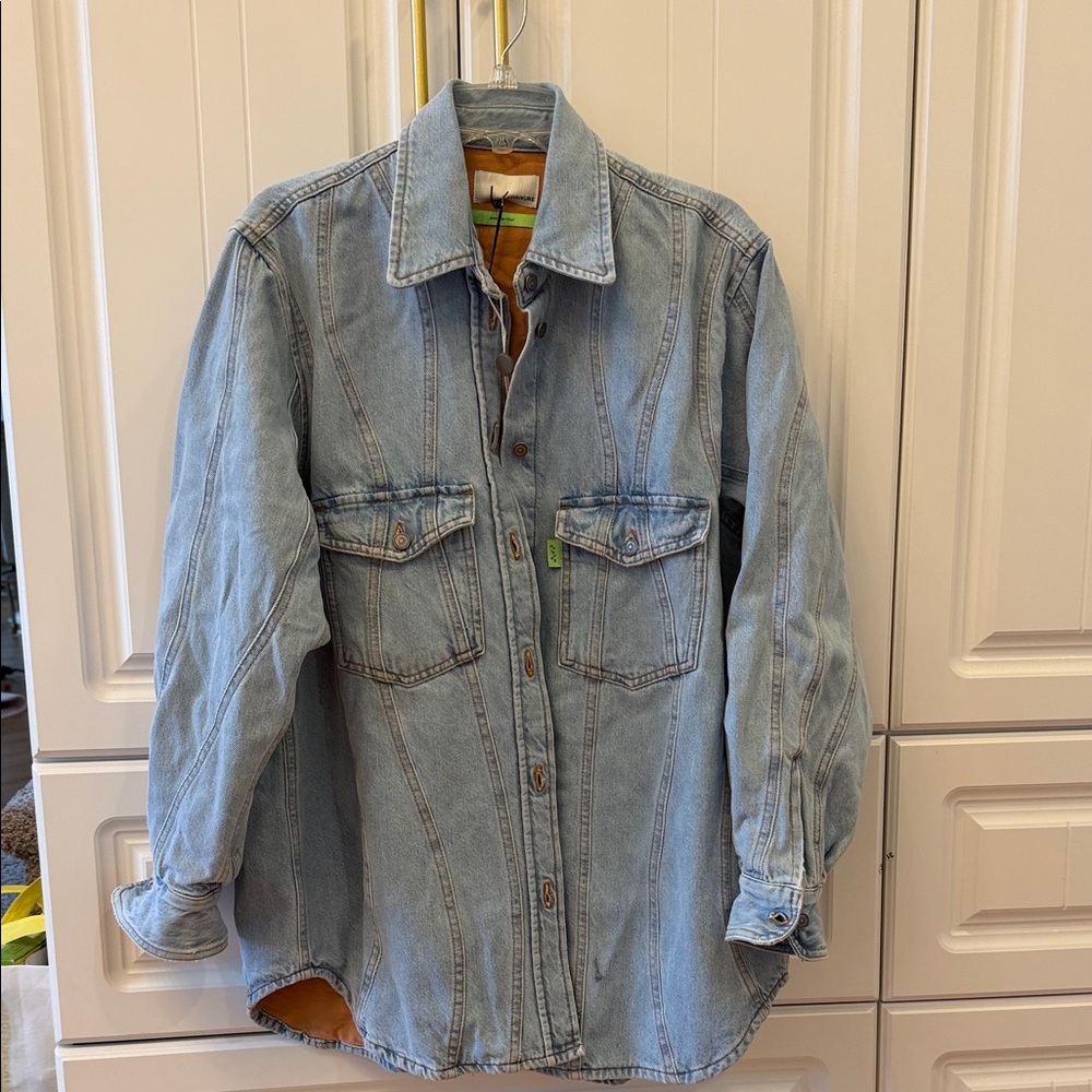 Light Blue Denim Jean Jacket